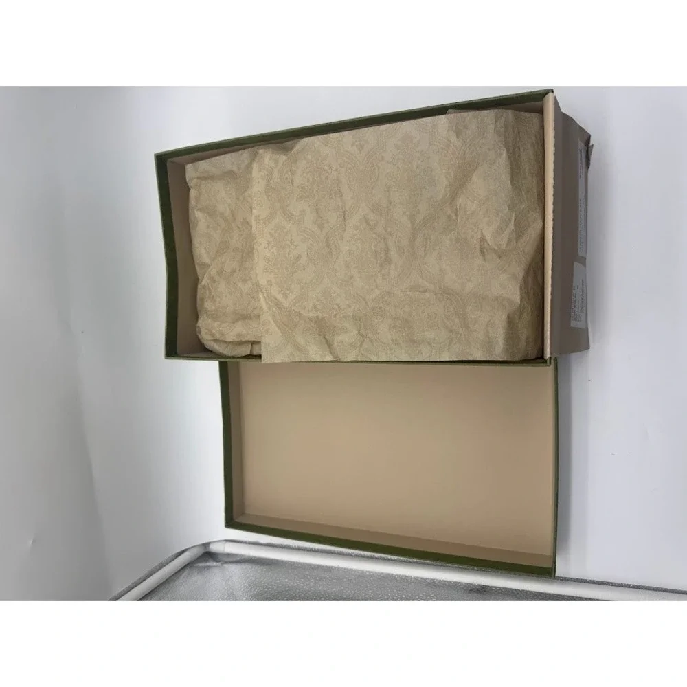 Gucci Green Damask Shoebox Replacement Storage Box 627820 J8700 6559 Size 35